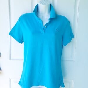 Aqua Blue Lily Pulitzer Polo, M, Ladies